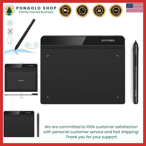 XPPen StarG640 Art Tablet - 8192 Levels Pressure Sensitivity & USB Compatibility