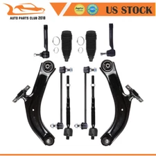 Front Lower Control Arm Ball Joints Tie Rod  Suspension Fits 07-12 Nissan Sentra