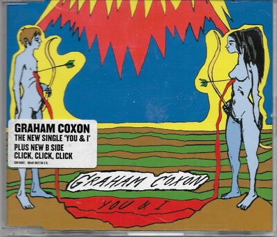 GRAHAM COXON -You & I- 2 track CD Single Blur