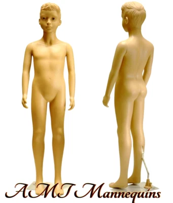 AMT MANNEQUINS 8~9 years old boy realistic full body dress form, plastic 1 child mannequin-GS1