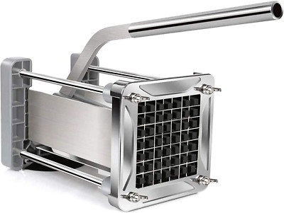 Professional Stainless Steel French Fry Potato Vegetable Cutter with 1/2'' Blade