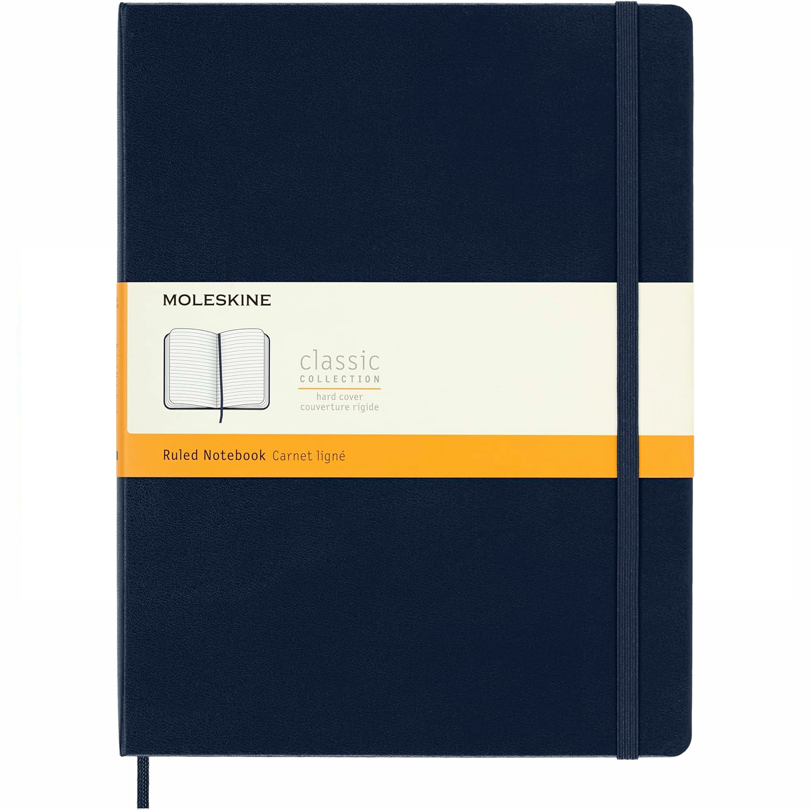 Moleskine Sapphire Blue Extra Large Ruled Notebook Hard (Paperback Book) - Image 6