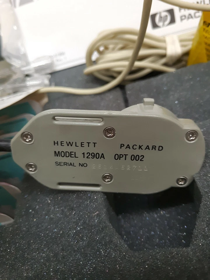 - HP Quartz Transducer For Physiological Pressure Movements 1290A W/6x New 1295C Foto 4 de 4