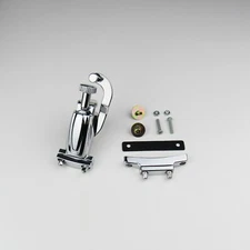 Snare Drum Strainer Snare Throw Off with Butt Back Plate Chrome Finish w/ Screws