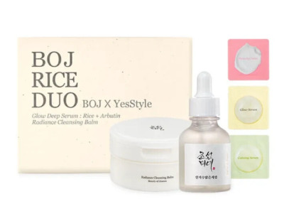 BEAUTY OF JOSEON RICE DUO Glow Deep Serum: Rice+Arbutin RADIANCE CLEANSING BALM