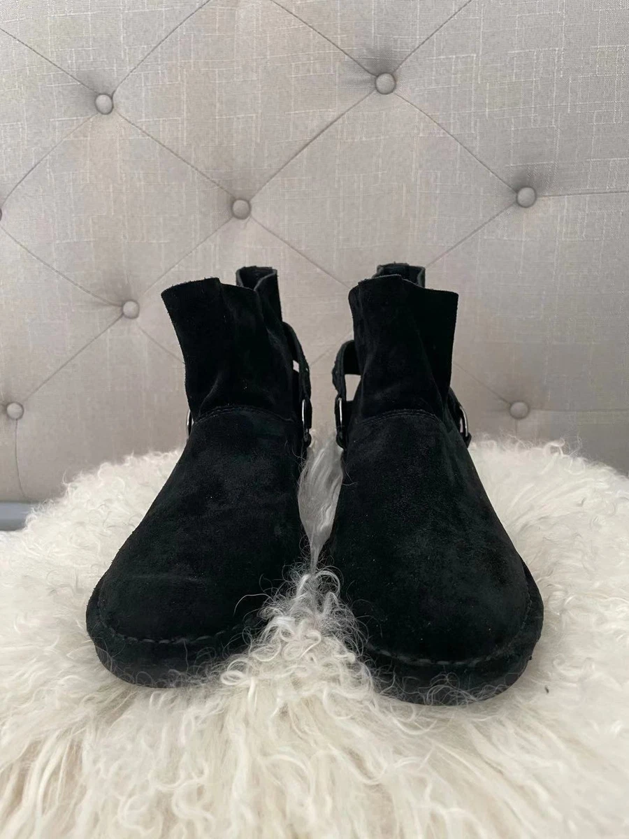 Ugg womens ailiyah ankle boots best sale black