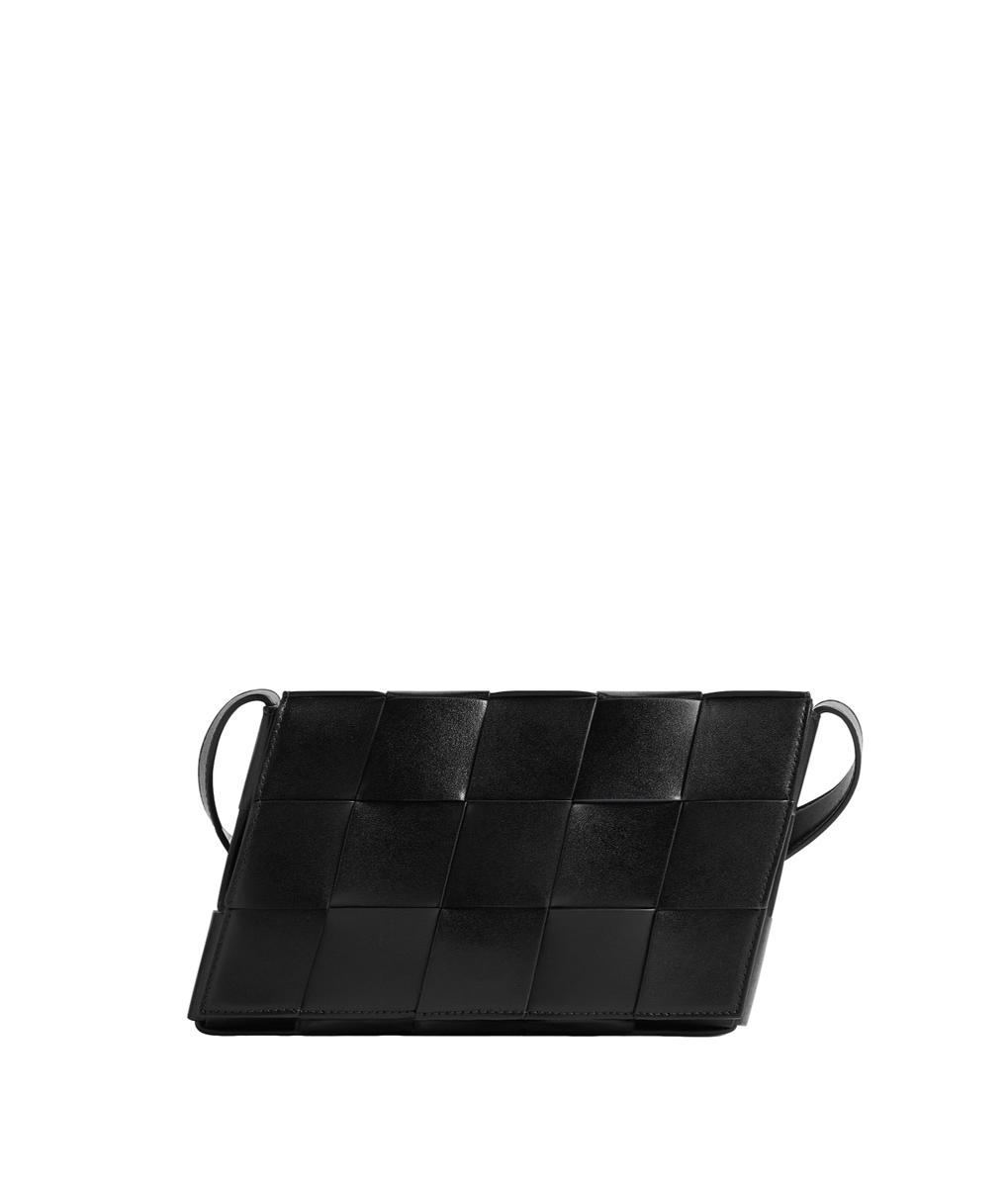 BOTTEGA VENETA Speed Cassette $3400 Black Cross-Body Bag New BOTTEGA VENETA Speed Cassette $3400 Black Cross-Body Bag New