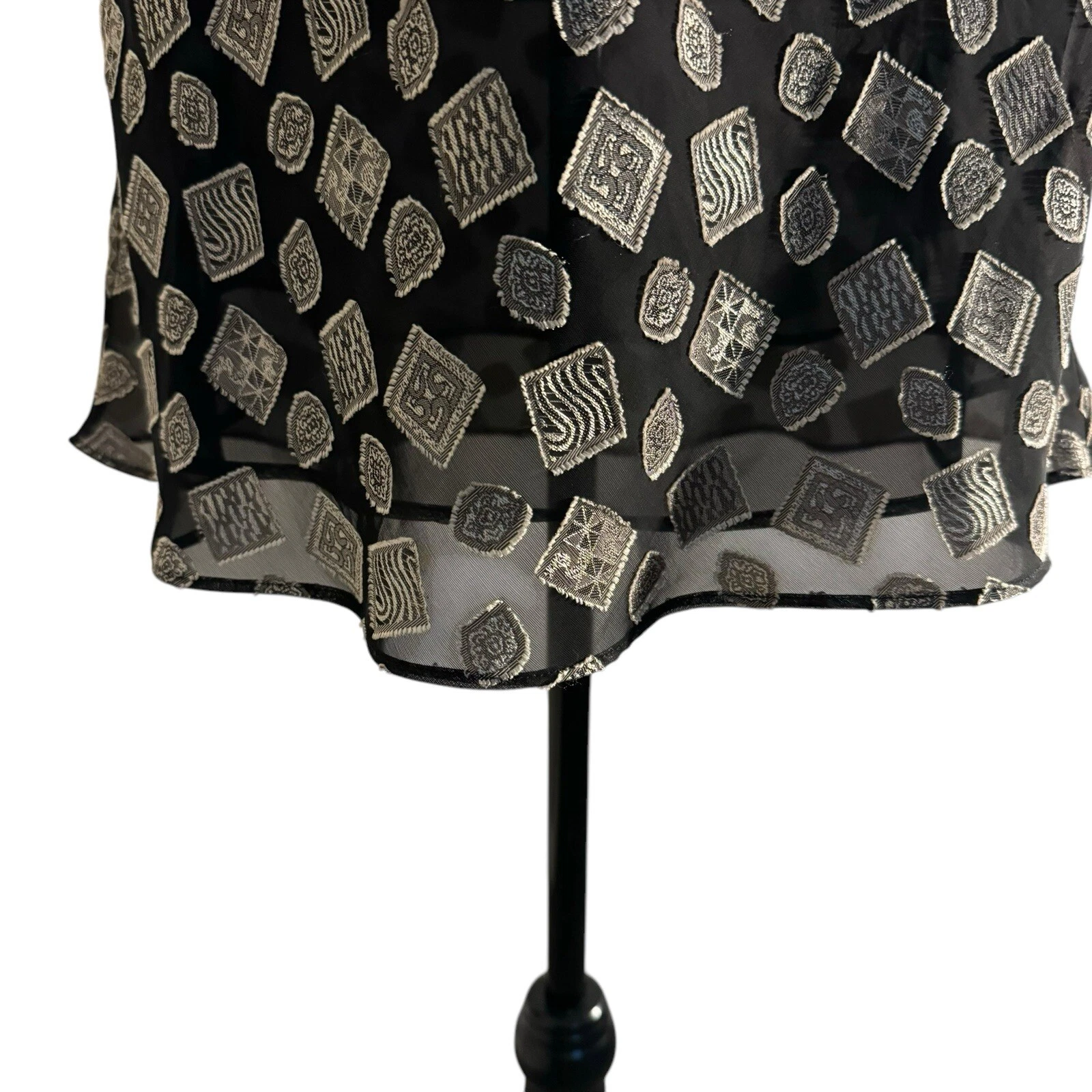 UNDERCOVER Abito Slip Vintage Raro Medio Victoria’s Secret Foderato Nero e Oro Qualità