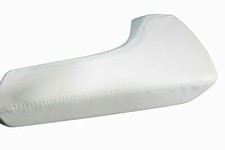 White Vinyl Center Console Lid Cover Skin For 16-22 Chevrolet Camaro