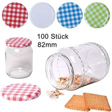 100 Stück Twist-Off Deckel ø82mm-To82 Schra...