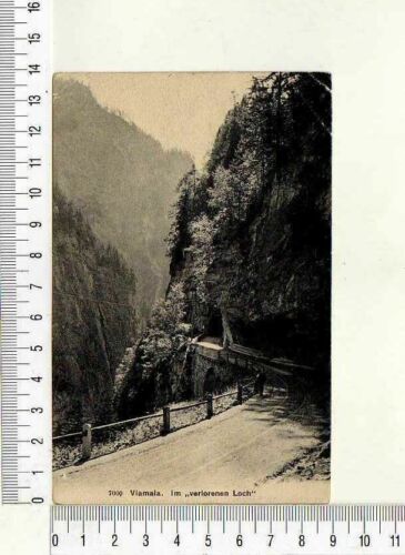 12304) PC Switzerland 13.8.1908 " Viamala " Thuis Bollo Marche N.32 - Zdjęcie 1 z 1