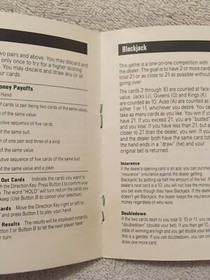 King of Casino manual Turbo Grafx 16