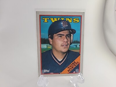 みんと88 1988 Topps - #317 Tom Nieto Minnesota Twins | eBay