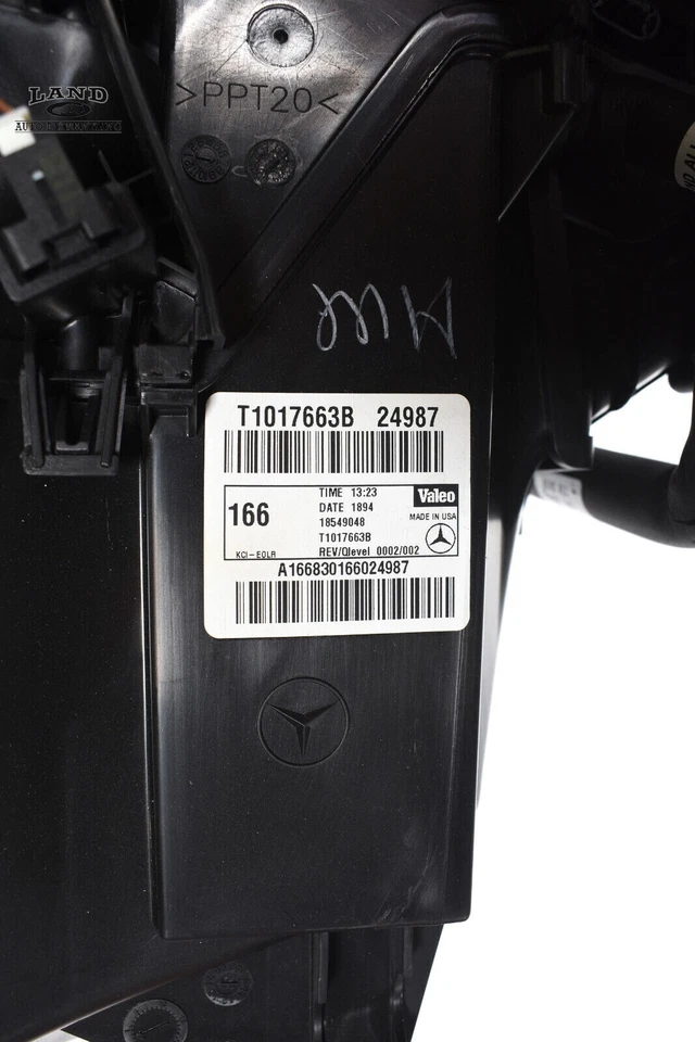 MERCEDES X166 CLASE GL CAJA CLIMATIZADOR TRASERO AIRE ACONDICIONADO VENTILADOR VENTILADOR MOTOR Foto 4 de 4