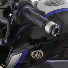 R&G Racing Black Bar End Sliders For 2021-2023 Yamaha MT-09 FZ-09