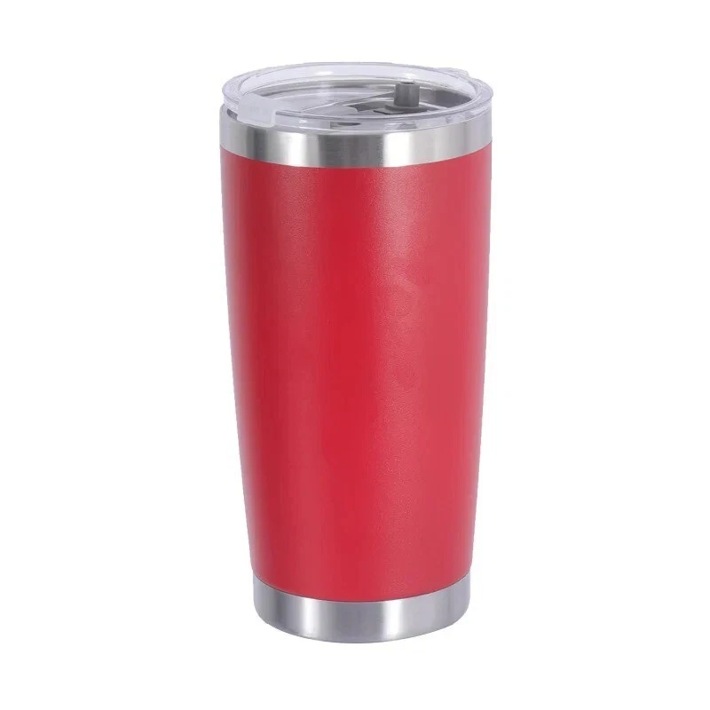 Tumbler 20oz w/ MagSlider Lid Stainless Steel Vacuum Coffee Cup Mug Rambler YETI