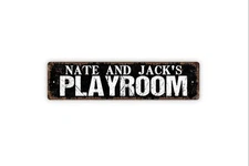 Custom Playroom Metal/Vinyl Sign or Door Plaque