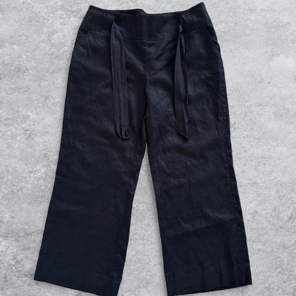 high waisted flowy dress pants Impressive Perfection Front Slit Flowy Pants