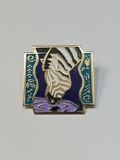 Zebra 1992 Lapel Pin Shopko 30th Anniversary Souvenir Go Wild Animal WWF