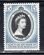 BRITISH ADEN STAMPS OVERPRINT MINT HINGED LOT 1430BAA