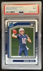 2024 Panini Donruss Optic Drake Maye Rated Rookie #229 Patriots PSA 9