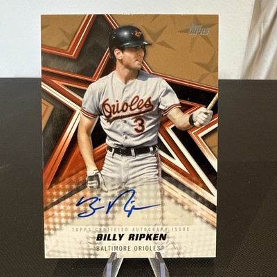 2026 Topps Serie 2 Billy Ripken Gold /50 Baseball Stars Auto Orioles