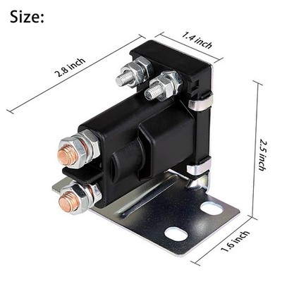14 Volt 200A Magnetspule 27153-G01 für EZGO TXT Gas-Golfwagen Medalist 875 1994+