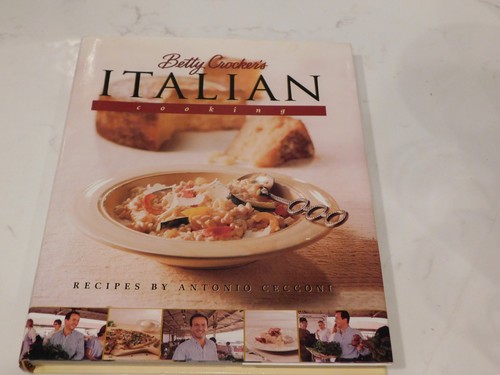 Lot Of 3 Italian Cookbook Brand Name Country Italian, Betty Crocker, UK Cookbook - Picture 3 of 13
