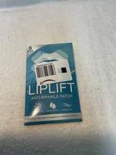 LIPLIFT Anti Wrinkle Lip Patch 6 PCS Deep Hydration Overnight Reusable New
