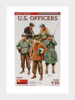 1:35 Miniart Accessories Usa Officers Military Figures Kit MA35477 Modellbau