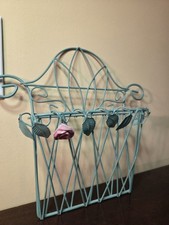 Vintage Metal Wire Wall Hanging Letter Organi...