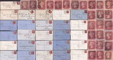 GB QV Penny Platos Rojos en CUBIERTA SG43...Bueno a muy fino...PRECIO ÚNICO