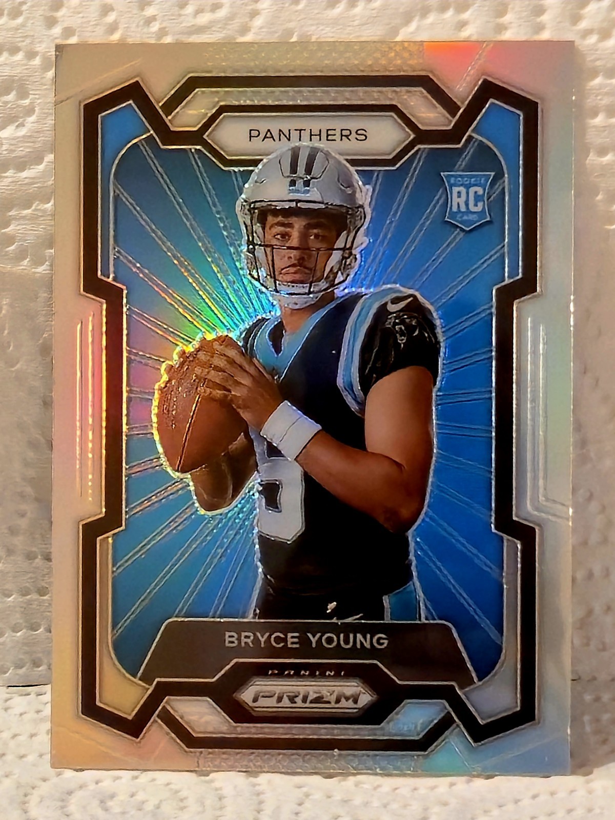 Bryce Young Panini Prizm #301 Silver