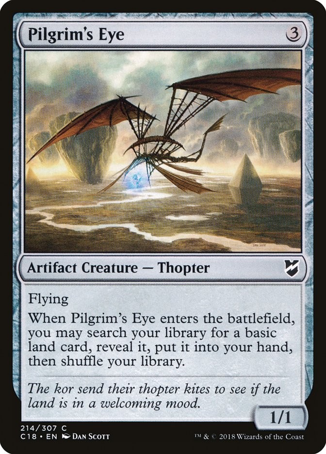 Pilgrim's Eye 214 NM Commander 2018 MTG