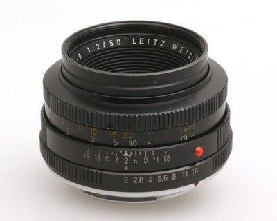 Leica Leitz Wetzlar Summicron-R 1:2/50 mm (2 CAM) Nr.2521410 Baujahr 1972