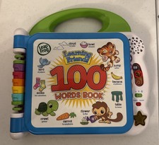 Leap Frog Learning Friends 100 Words Electronic Book English  Spanish