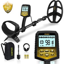 SAKOBS Professional Metal Detector For Adults 11" Waterproof Coil High Accuracy