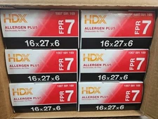 HDX AprilAire & Space-Gard Replacement Pleated Air Filter 16"x27"x6" 6pcs NEW 