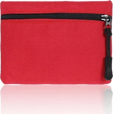 Mini coin purse, small canvas chain portable coin purse