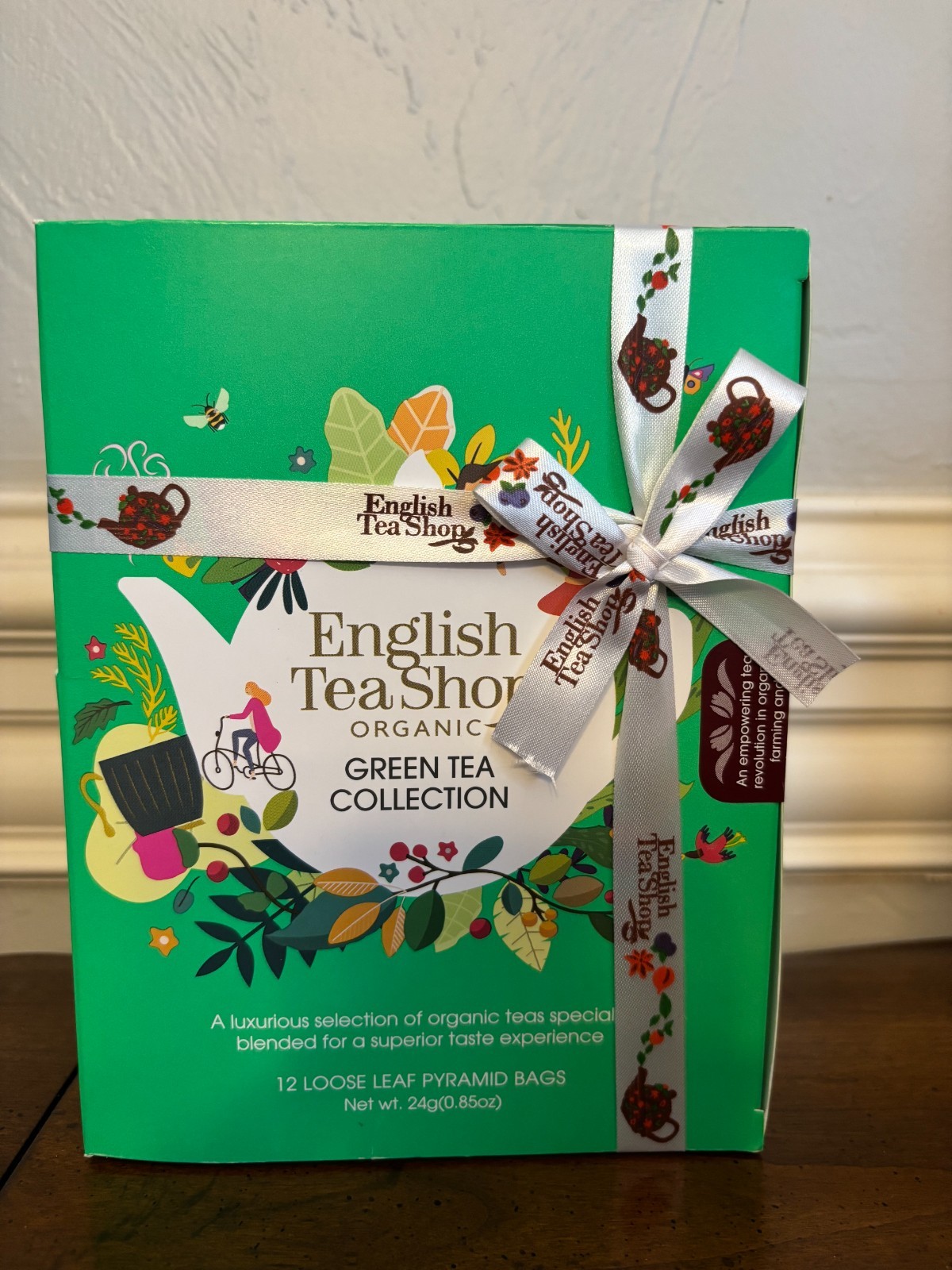 Shop Green Tea Collection 12 Loose Leaf Pyramid Bags