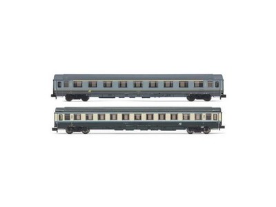 Arnold HN4492 2er Set Wagen FS Cpz UIC-Z1 1x1'cl Bigrigio Lackierung,+ 1x2'cl