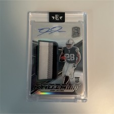 2019 Panini Spectra Radiant Rookie Patch Josh Jacobs RRPS-4 Raiders /199
