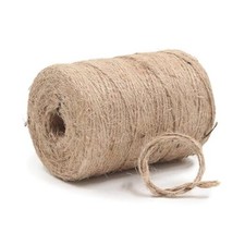2mm - Natural Jute Twine Rope String - for Crafts Gardening Plant 600FT