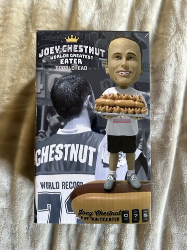 Joey Chestnut Signed BOBBLEHEAD JSA Authentication COA 1:2020 - Picture 5 of 8