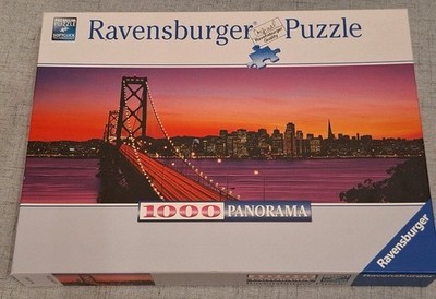 Ravensburger Puzzle 1000 Teile, ''San Francisco, Oakland Bay Bridge'', USA