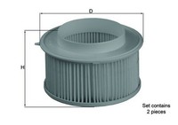 Filter Innenraumluft Knecht LA 15 S FÜR Porsche Innenraumfilter Pollenfilter