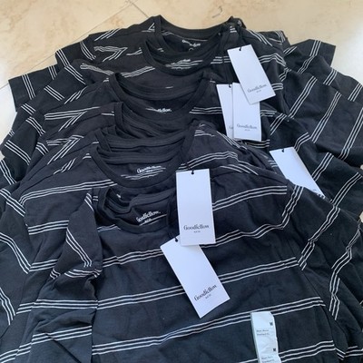 12 Mens Goodfellow & Co, Original Use Crew Neck T-Shirt Lot Size Medium Charcoal