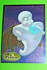 1995 Fleer Ultra Casper SPECTRE BLAST CHROMIUM INSERT CARD #4 HALLOWEEN GHOST