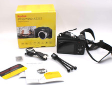 Kodak PIXPRO AZ252 Digital Camera 25X Optical Zoom 16MP Cords SD Card Black