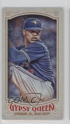 2016 Topps Gypsy Queen SP Image Variation Mini Marcus Stroman (Leg Visible) 2f4